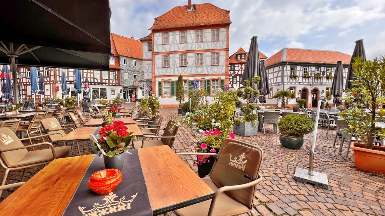 Hotel Zu Den Drei Kronen Seligenstadt Dış mekan fotoğraf