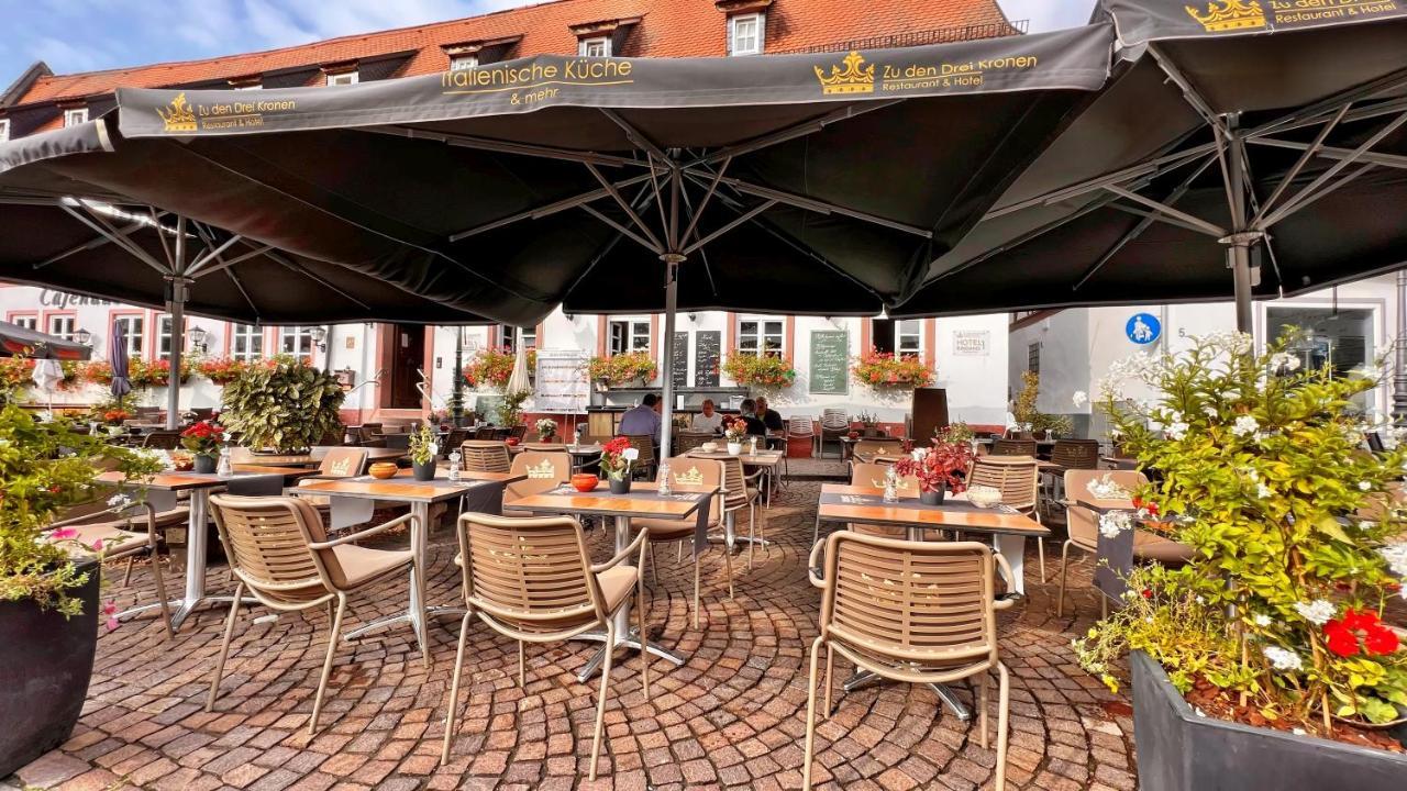 Hotel Zu Den Drei Kronen Seligenstadt Dış mekan fotoğraf